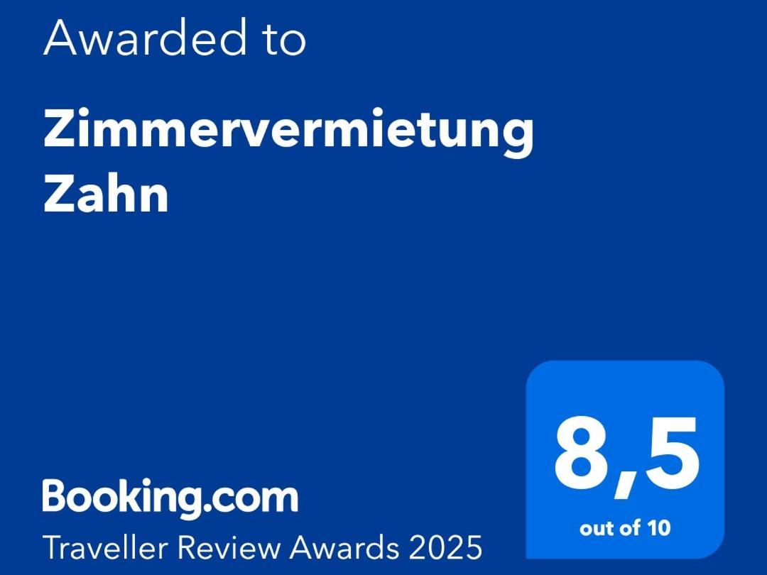 Zimmervermietung Zahn Baalberge Exterior foto